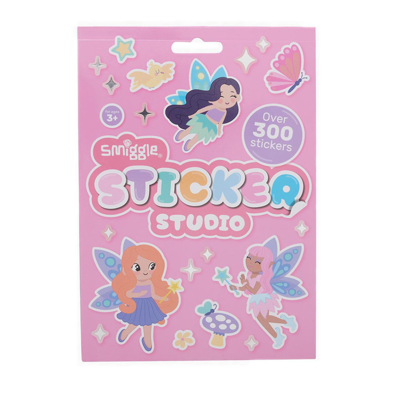 

LINDU Smiggle Sticker Studio Book - IGL401451PNK