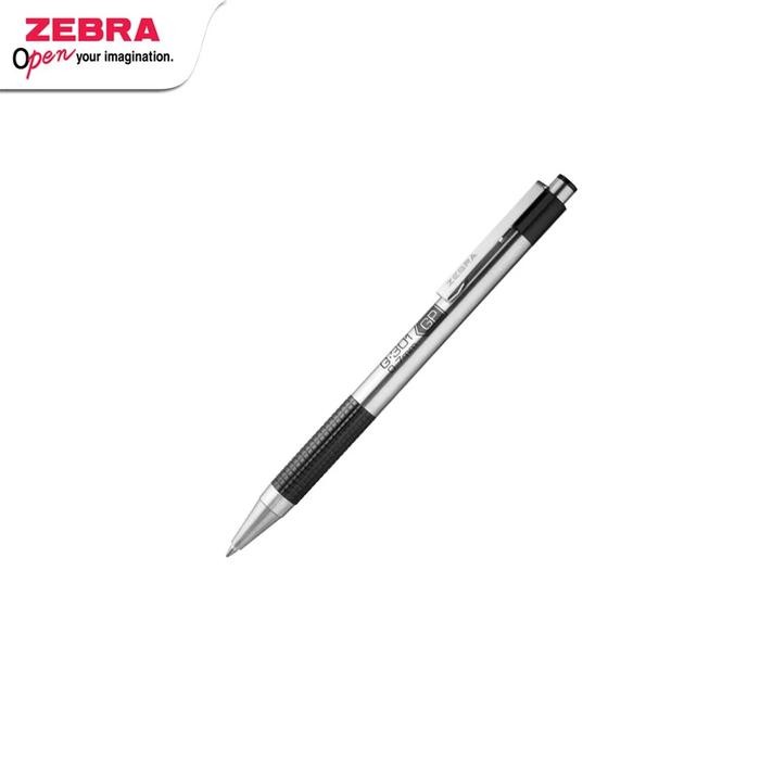 

Ready JT Zebra G-301 Retractable pulpen gel 0.7 mm Stainless Steel