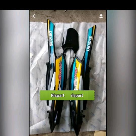 Cover Body Satria Hiu Hemat