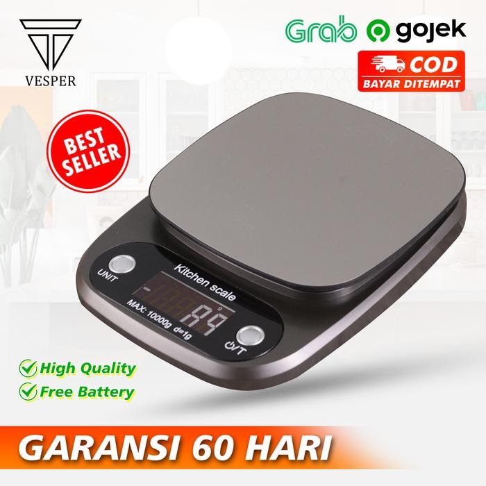 

Timbangan Dapur Digital 10Kg / Timbangan Kopi Drip / Timbangan Tepung