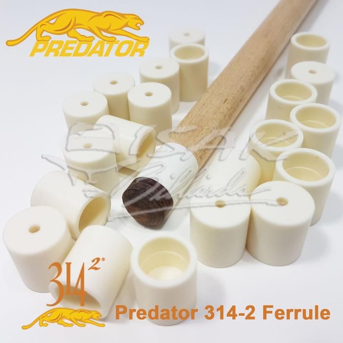 Predator 314-2 Ferrule - Cue Shaft Fiber Stick Billiard Biliar Stik