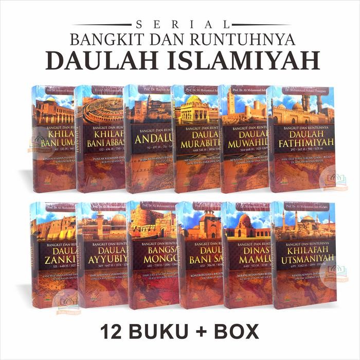 

HOT SALE! Serial Bangkit dan Runtuhnya Daulah Islamiyah SET - 12 BUKU+BOX - PAS