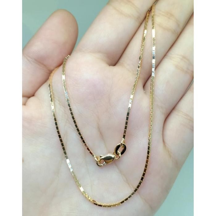 Kalung Rantai Italy Emas Ubs 2 Gram Kadar 70% Promo