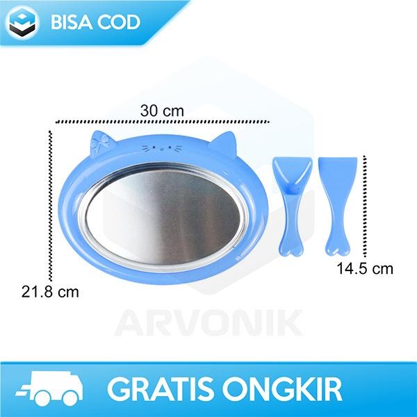 Promo Alat Pembuat Es Krim Roll Fried Ice Maker Mini Portbale Tanpa Listrik Te2