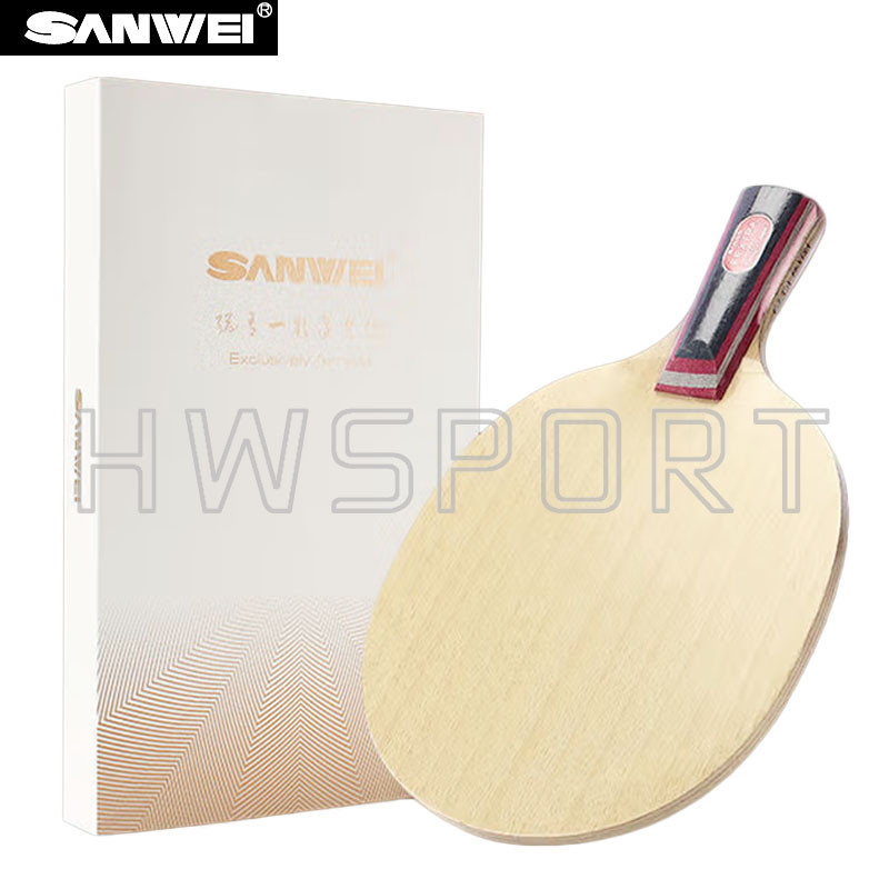 SANWEI Fextra 7 Table Tennis Blade 7 Plies Wood Offensive Ping Pong Blade Original Box Packing