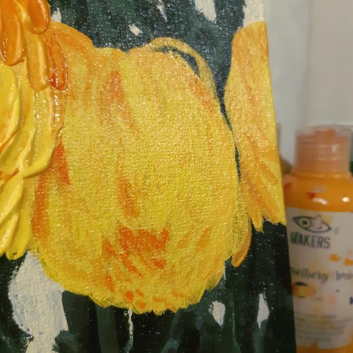

Sunny Yellow Acrylic Paint 1000Ml By Makers #Gratisongkir