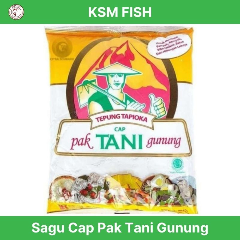

Sagu Cap Pak Tani 500 Gram