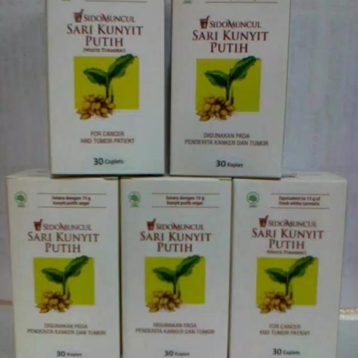 

Terlaris Sidomuncul Kunyit Putih Isi 30 Kapsul Original