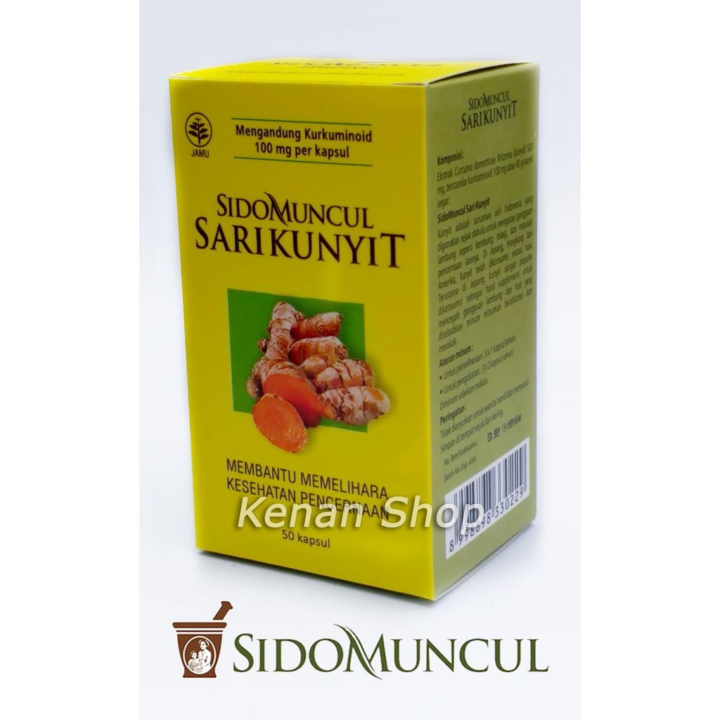 

Terlaris Obat Herbal Kunyit Sido Muncul ( Sari Kunyit)