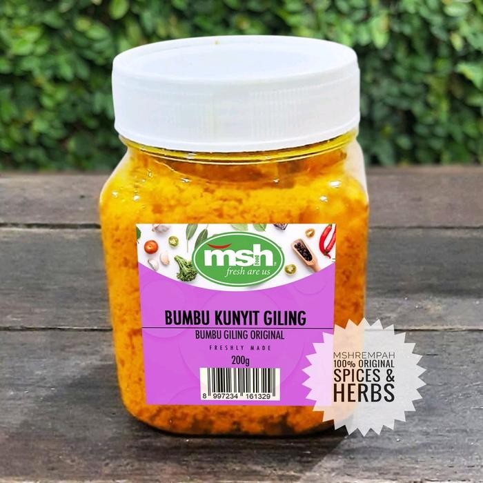 

Terlaris Bumbu Kunyit Giling 200Gr