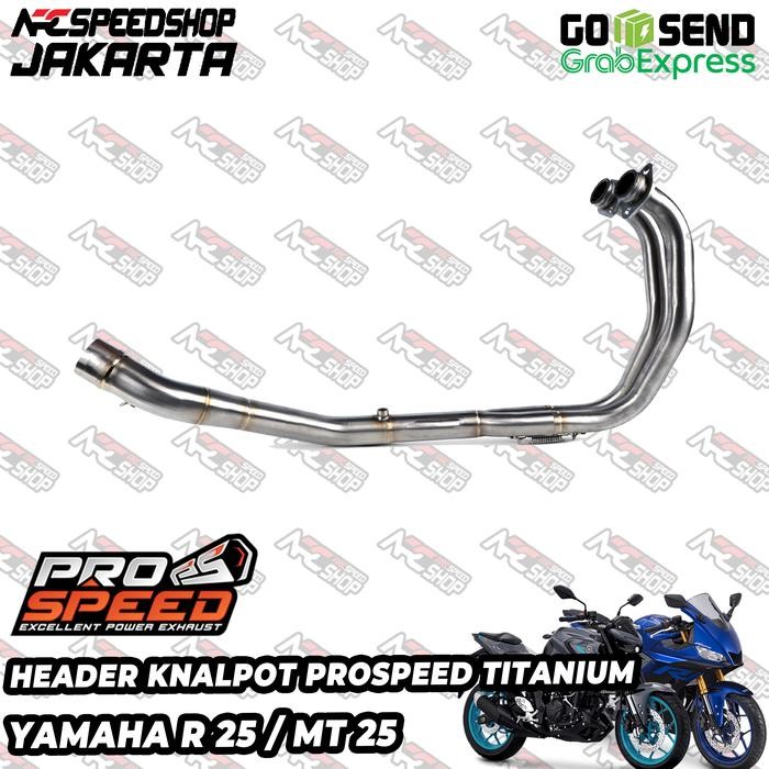 Header Knalpot Prospeed R25 R 25 / MT25 MT 25 Leher Knalpot