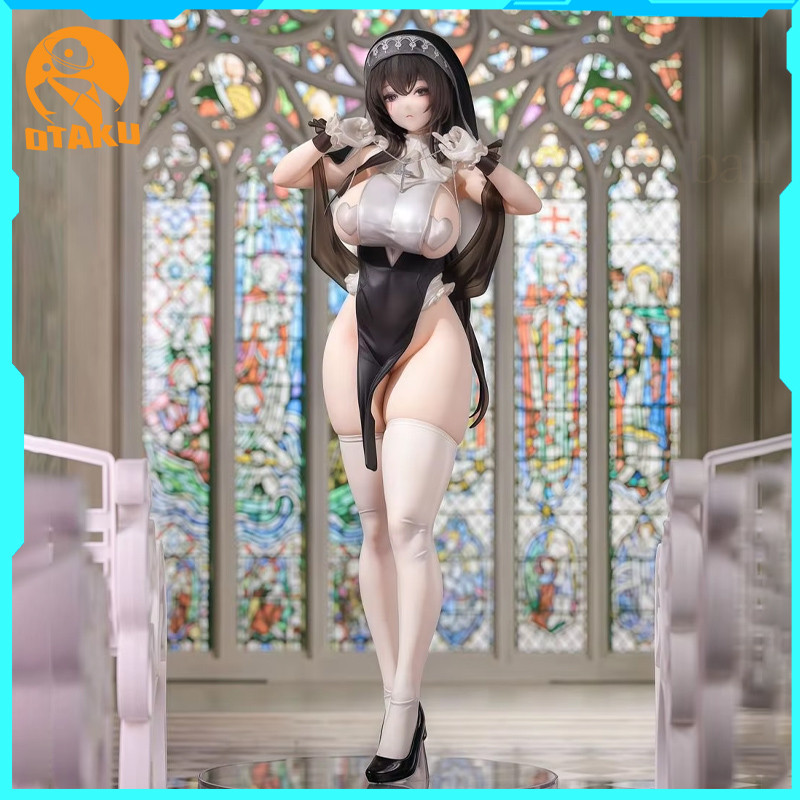 Cosplay Nun Figure Sexy Girls Figures Anime Figurine Model Statue Doll Collection High Quality