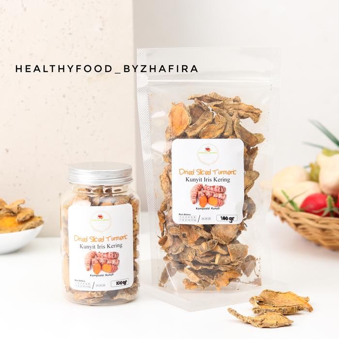 

Terlaris Kunyit Iris Kering 100Gr/ Sliced Dried Turmeric