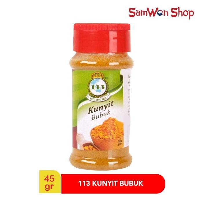 

Terlaris 113 Kunyit Bubuk / Turmeric Po Wder 45Gr - Bumbu Dapur Rempah Instant