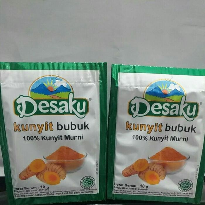 

Terlaris Desaku Kunyit Bubuk 10Gr
