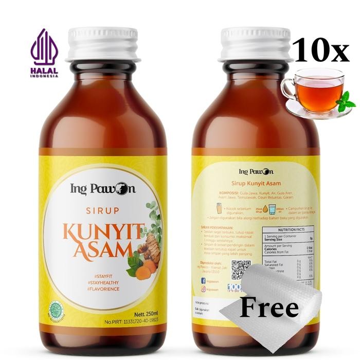 

Terlaris Sirup Kunyit Asam - Ing Pawon Sirmoe