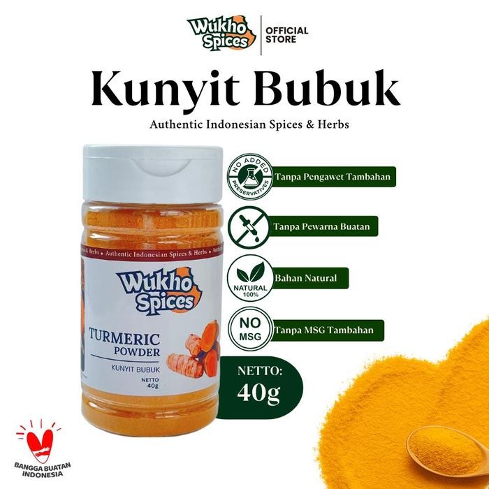 

Terlaris Wukho Spices - Turmeric Powder / Kunyit Bubuk Bumbu Dapur
