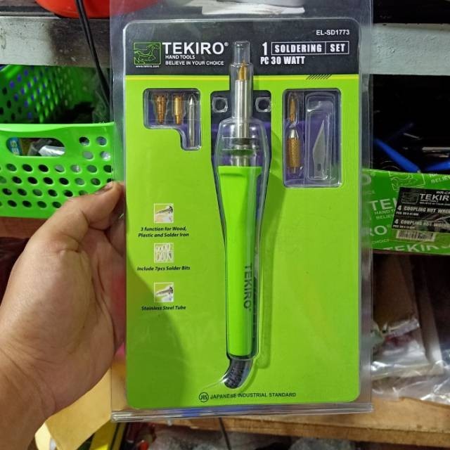 

ready Solder ukir kayu pyrography wood carving alat ukit kayu lukis