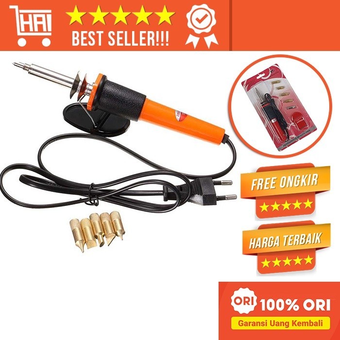 

PYROGRAPHY ALAT SOLDER LUKIS CARVING KAYU PIROGRABADOR WOOD CARVING