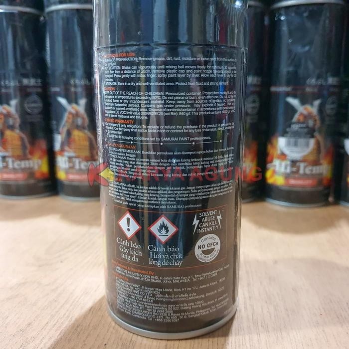 JTTOP" CAT PILOX SEMPROT SAMURAI CLEAR 1K K1K ** / ANTI GORES 1 KOMPONEN