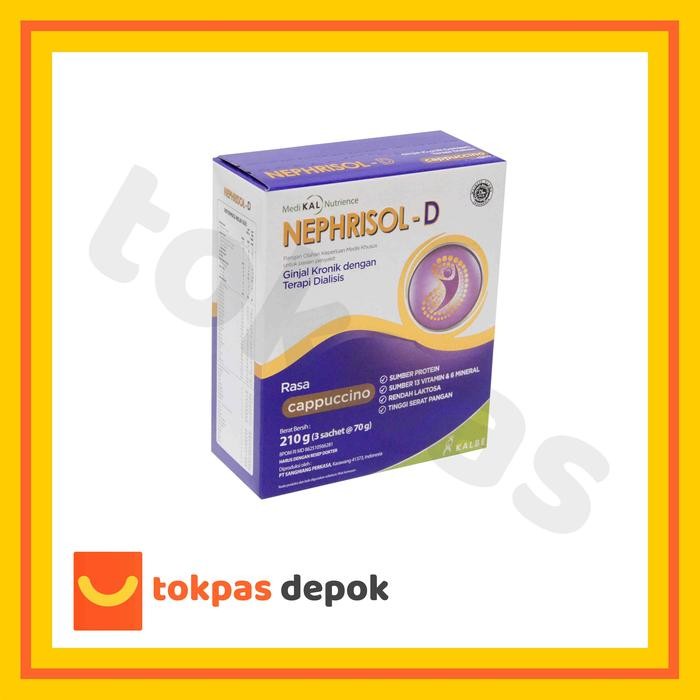 

Ready- Nephrisol-D Vanila 210 Gram - Susu Pasien Ginjal Dialisis