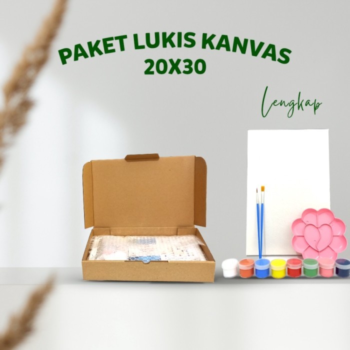 

DNE199 Paket Hemat Alat Lukis Lengkap 1 Set Peralatan Melukis Anak