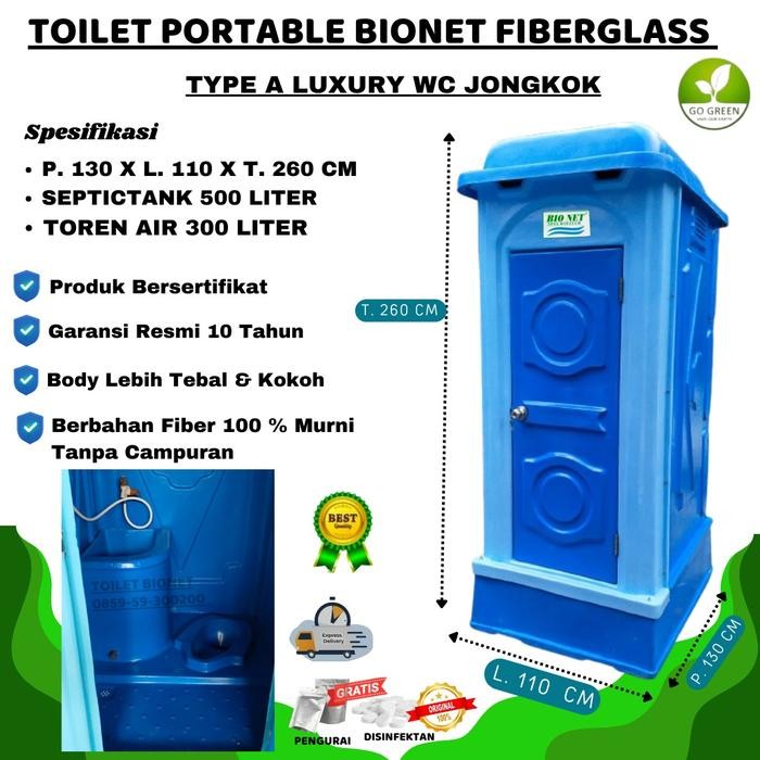 BEST SELLER Toilet Portable BIONET Type A Luxury Wc Jongkok
