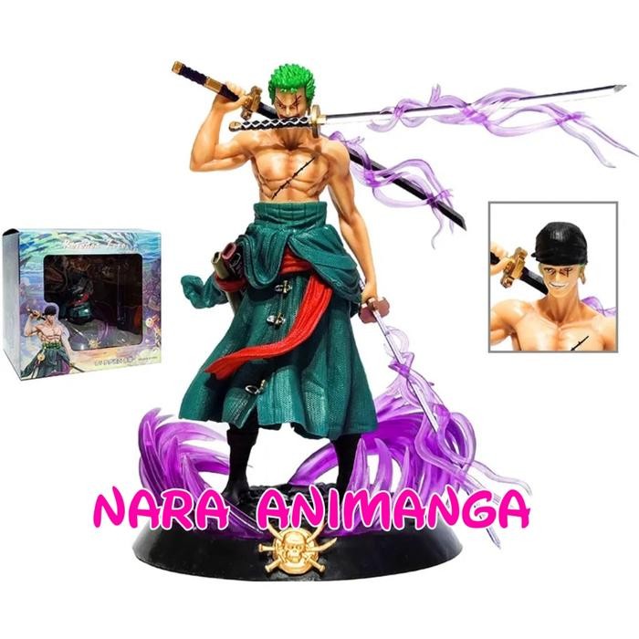ASLI Nara Animanga Action Figure Anime One Piece Roronoa Zoro Toys