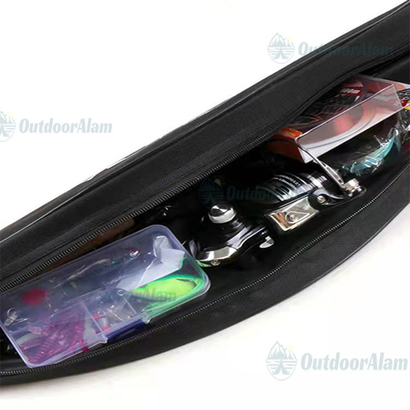 Tas Pancing Sh1mano Untuk Joran Tegek/Antene 130cm Bayar Di Tempat/Tas Pancing Slempang Muat 2 Set