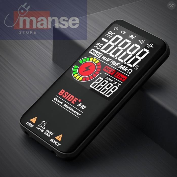 Terbatas Bside S10 Auto Smart Multimeter Digital Avometer Multitester + Ncv