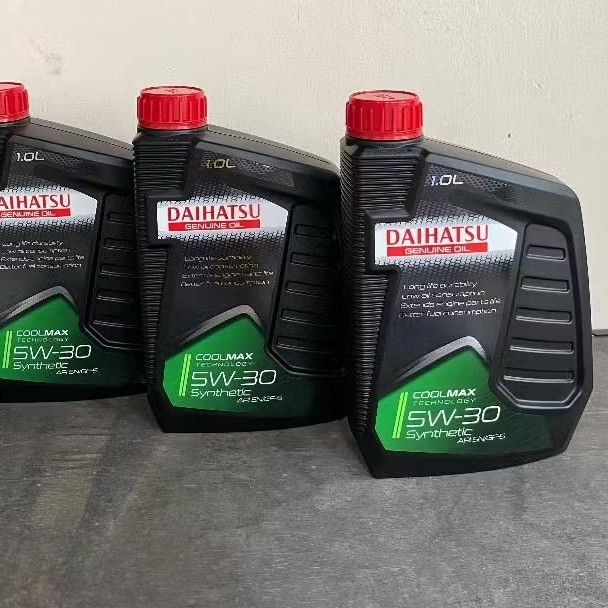 Berkahsspeed Daihatsu Genuine Oil Dgo 1L 5W-30 Synthetic Api Sn/Gf 5 Original Oli Mesin Daihatsu