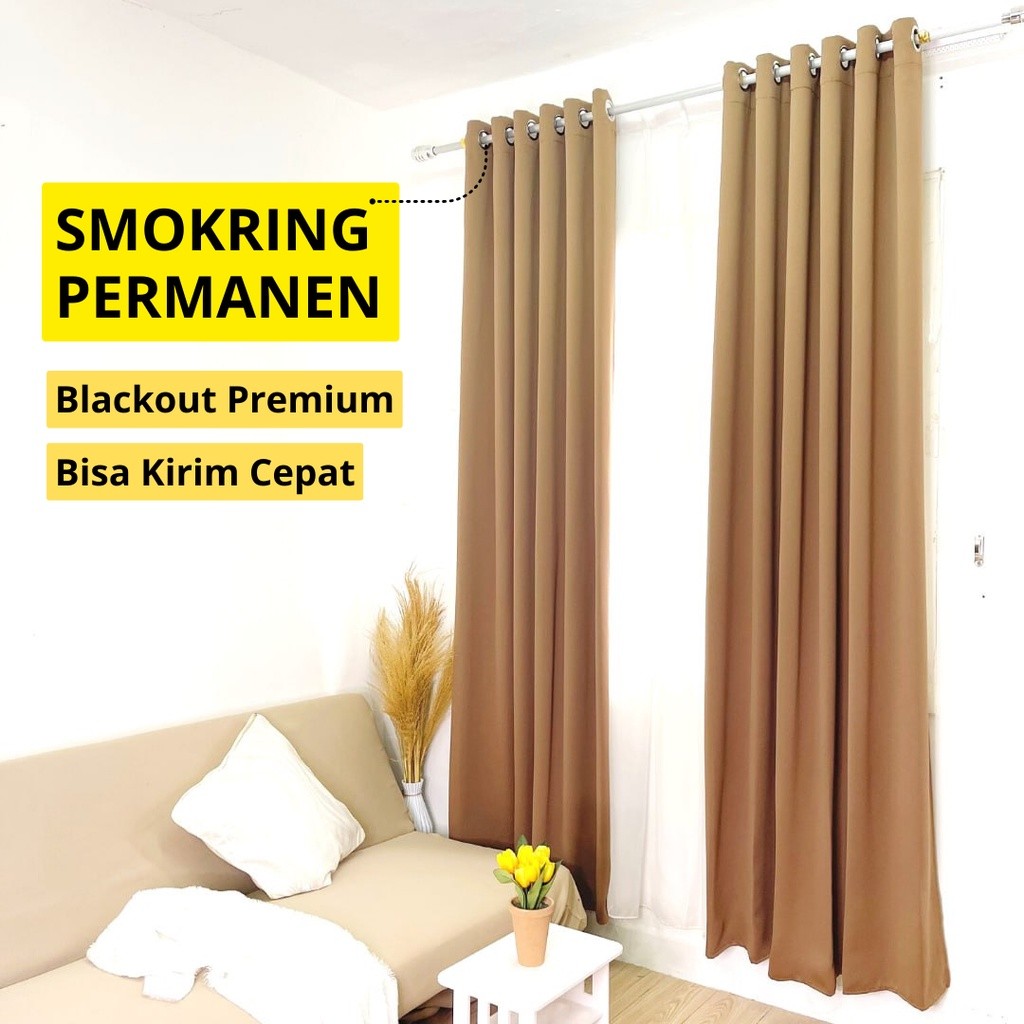 Gorden jendela 80% horden pintu hordeng tebal pendek tirai s minimalis Loft Collections