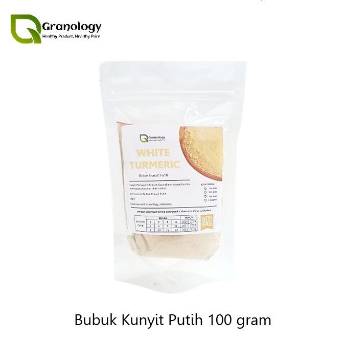 

Terlaris Kunyit Putih Bubuk / White Turmeric Powder (100 Gram) By Granology