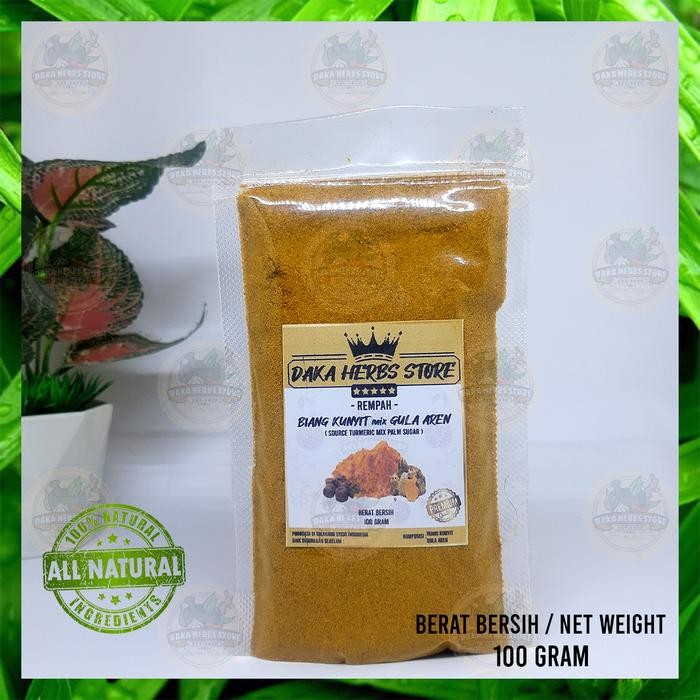 

Terlaris Biang Kunyit Mix Gula Aren