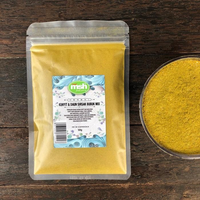 

Terlaris Kunyit Dan Daun Sirsak Bubuk Mix
