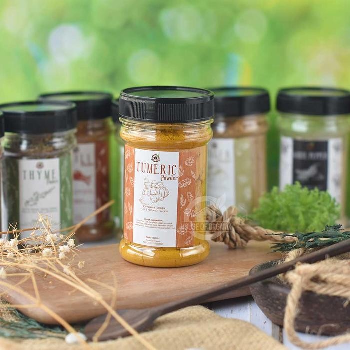 

Terlaris Tumeric Seasoning Powder ( Kunyit Bubuk ) 60 Gr Penyedap