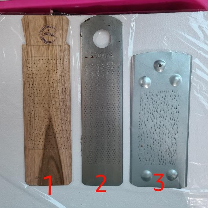 

Terlaris Parutan Jahe Kunyit Stainless Panjang No. 2