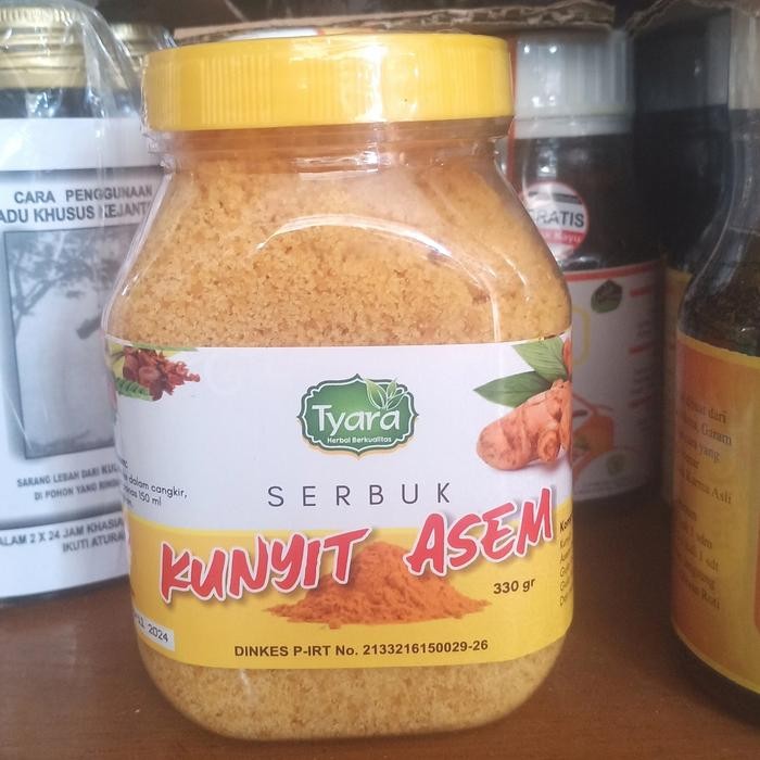 

Terlaris Kunyit Asem Serbuk 330 Gr