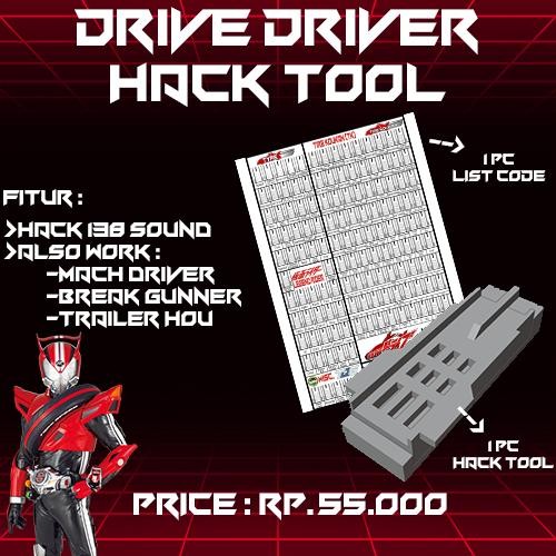ASLI DX Drive Driver Hack / DX Shiftcar Shift Car / Kamen Rider Drive