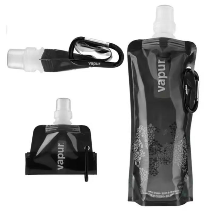 ID TL0175 BOTTLE DRINK VAPUR TEMPAT BOTOL MINUM 1/2 0.5 LITER LIPAT CAMPING HIKING TRAVELING PRAKTIS