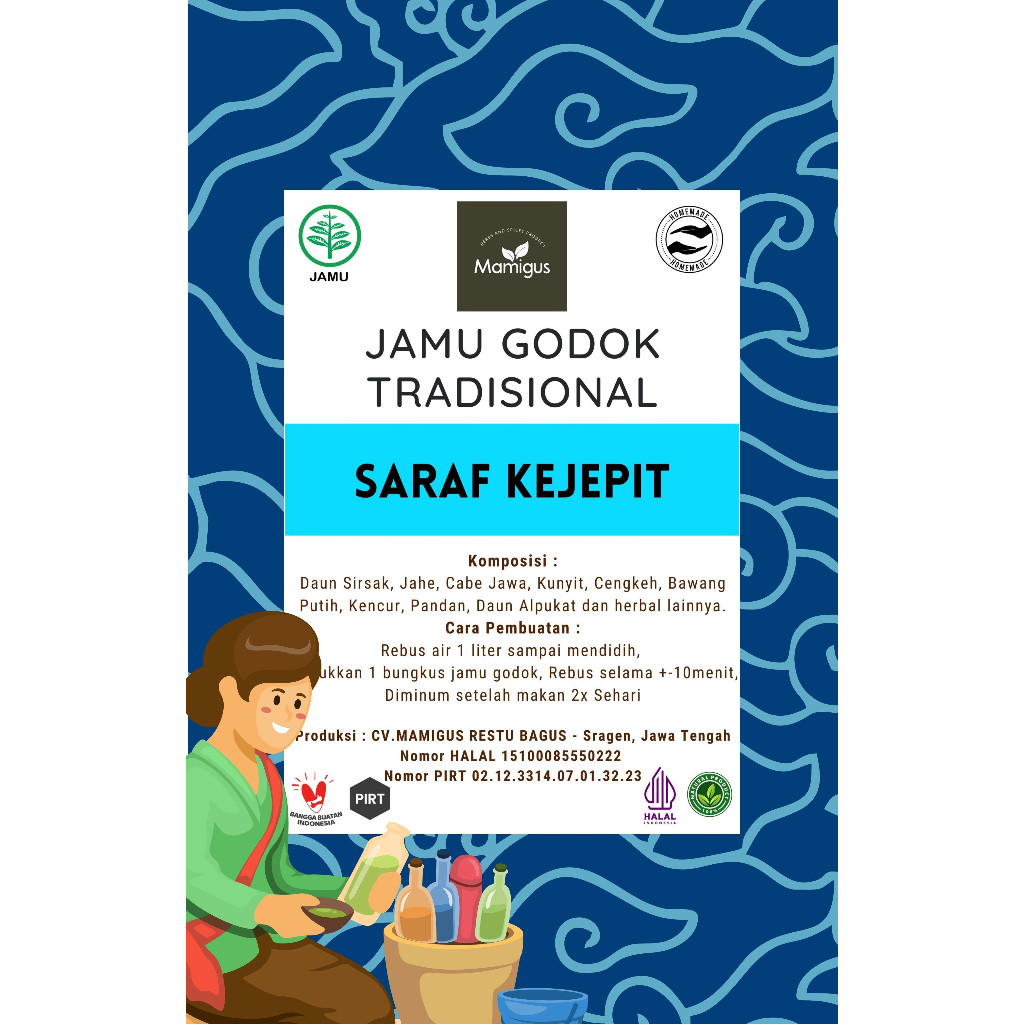 

TERMURAH!! Jamu Godog / Godok / Rebus Saraf Kejepit
