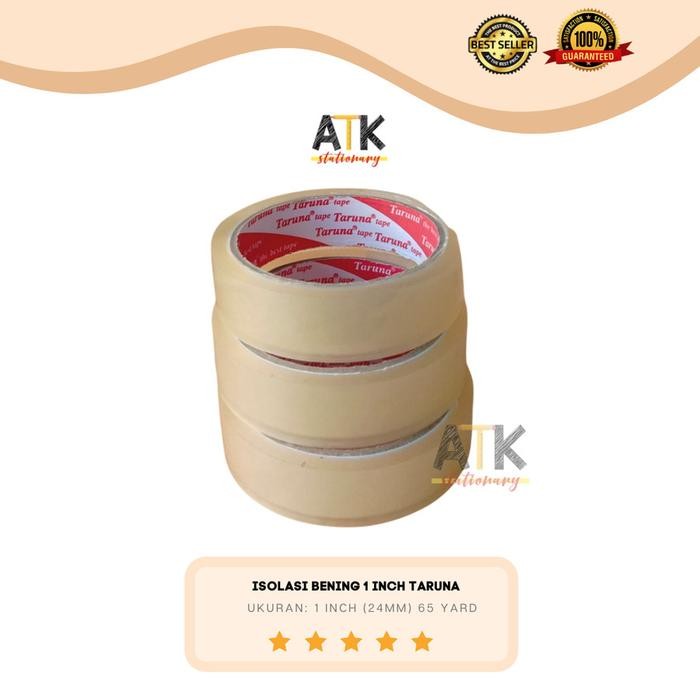 

Isolasi 24mm ( 1 inch) Taruna ( 1 Pcs) atk