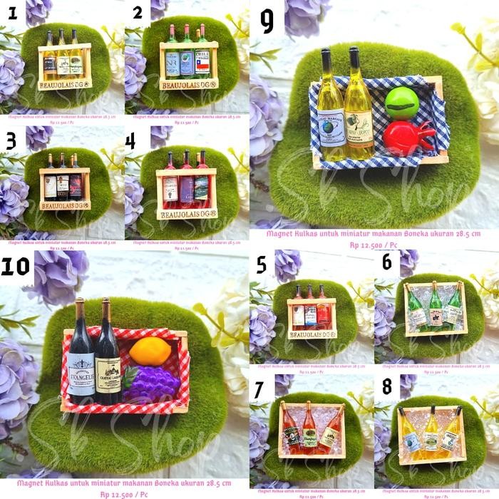 

SMM 008 - Stuff Makanan dan Minuman - Magnet Kulkas - Doll
