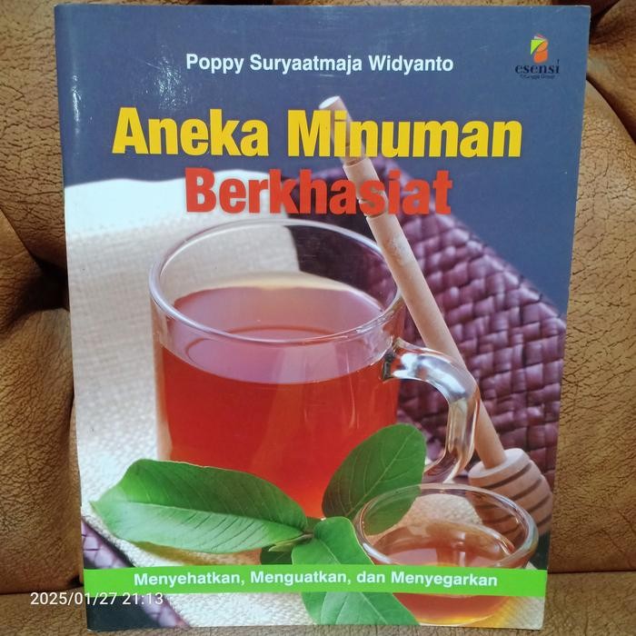 

ORIGINAL BUKU ANEKA MINUMAN BERKHASIAT Menyehatkan Menguatkan Dan Menyegarkan Karangan By Poppy