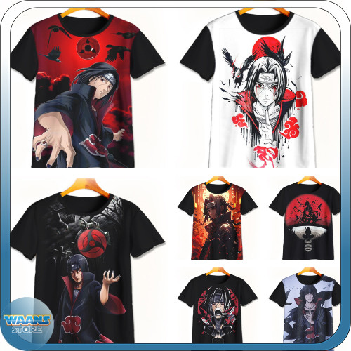 Kaos Anak Naruto Itachi Kaos 3D Kaos Anime Karakter Itachi