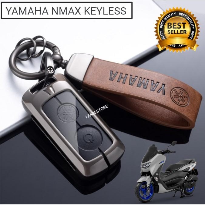 Cover Sarung Kunci Remote Logam NMAX 2021 2022 Keyless