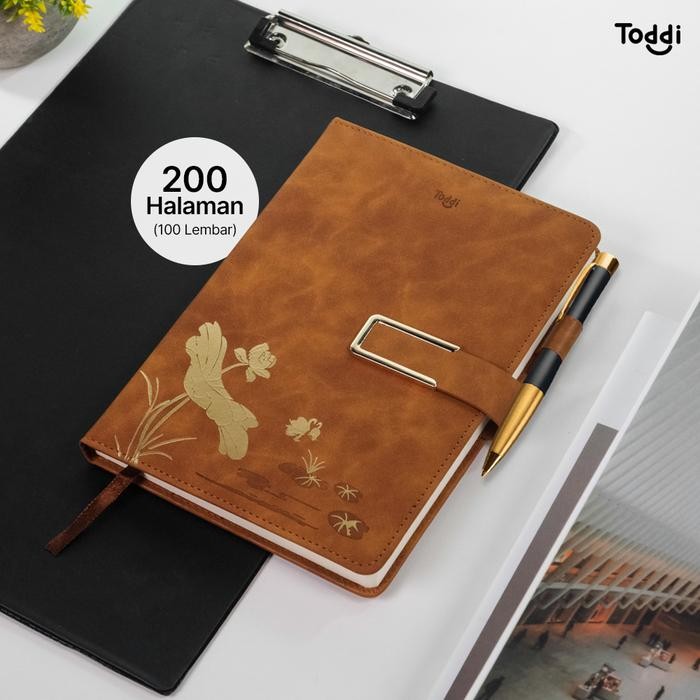 

SSW Buku Jurnal Leather Notebook Diary A5 80GSM 200 Halaman TD663