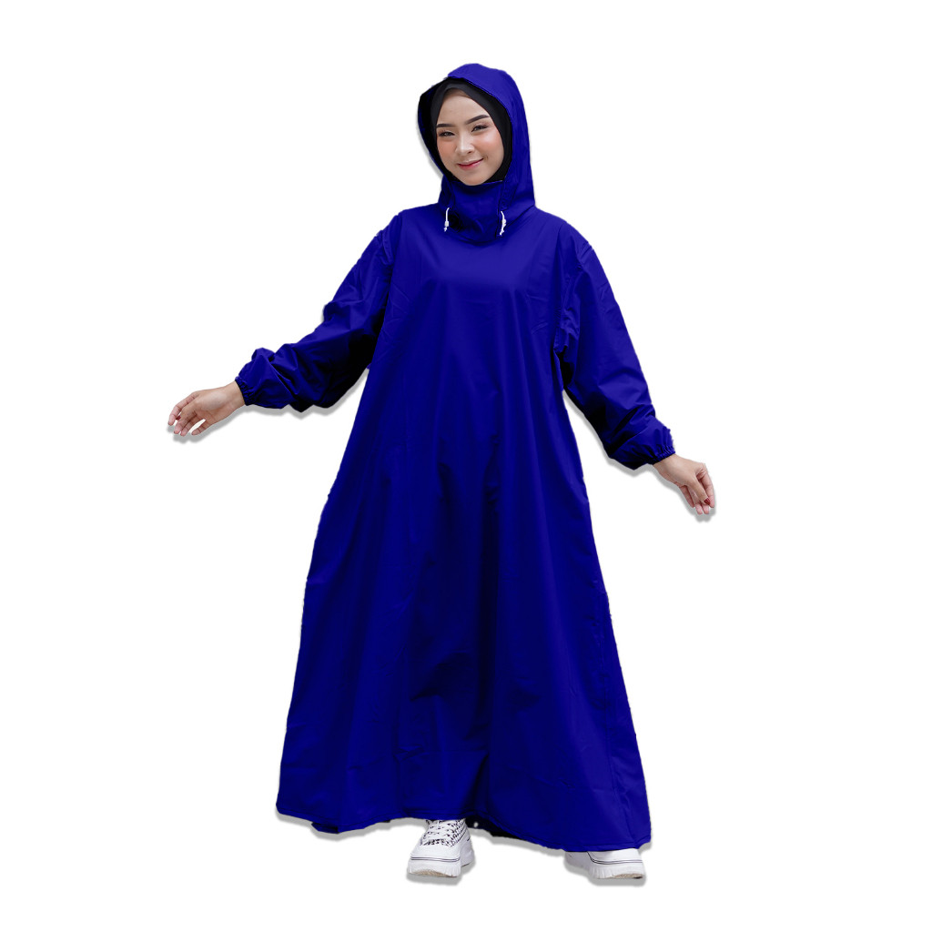 GUYUR jas hujan model gamis wanita bahan premium