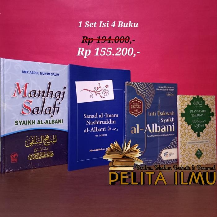 

SALE PAKET BUKU SYAIKH AL-ALBANI DALAM KENANGAN - MUJADDID ABAD INI READY