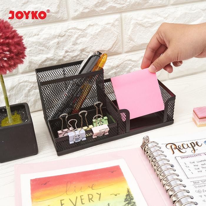 

Joyko Desk Set METAL Pen Holder / Tempat Alat Tulis Kantor BESI DS-20